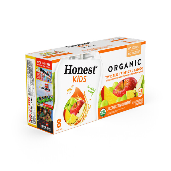 Honest Kids Twisted Tropical Tango Juice Drink Organic 8 pk