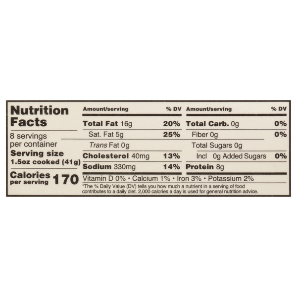 Nutritional Panel