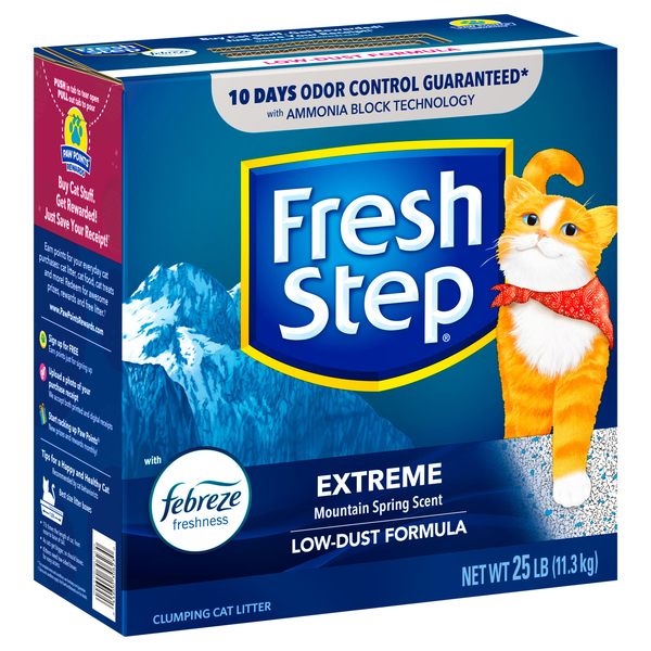 Fresh step extreme top litter