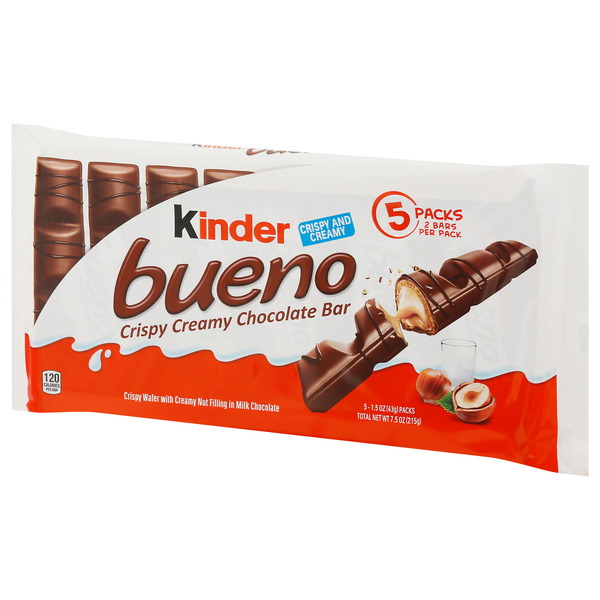 Kinder Bueno Crispy Creamy Chocolate Bar (20 ct)