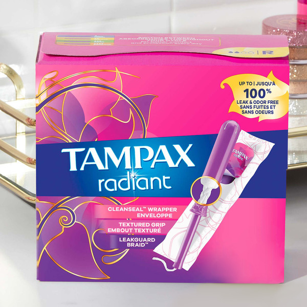 Tampax Tampons, Unscented, Triple Pack 34 Ea, Feminine Care