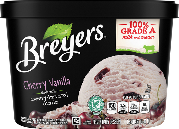 Cherry vanilla ice cream sale