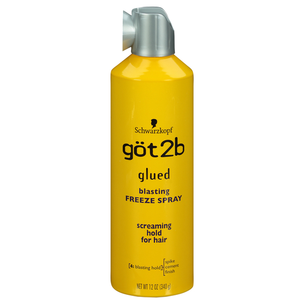 Schwarzkopf Got2b Glued blasting Freeze Spray 12 oz btl GIANT