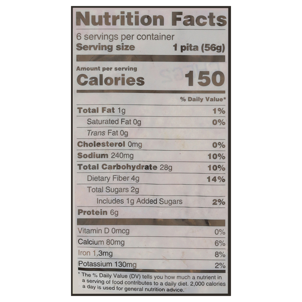 Nutritional Panel