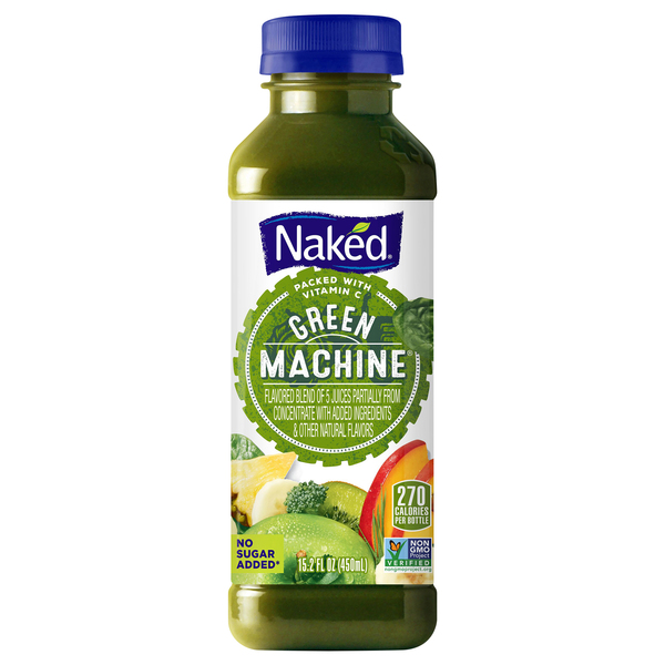 Blue machine vegan juice smoothie - Naked - 450ml