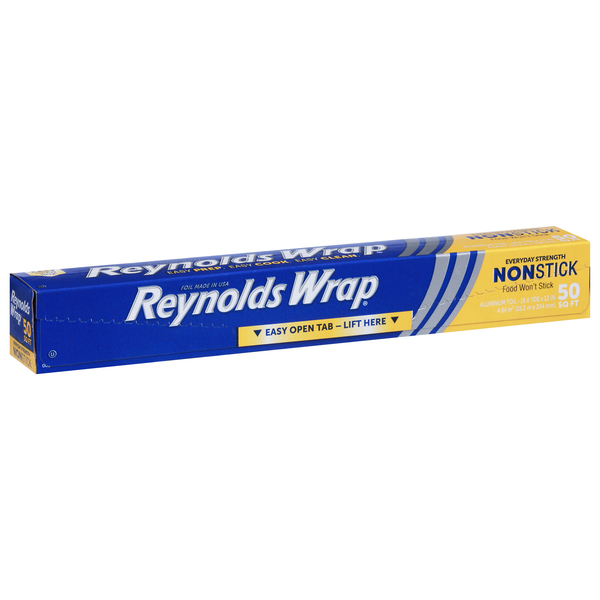 Reynolds Wrap® Non-Stick Aluminum Foil, 50 sq ft - Harris Teeter