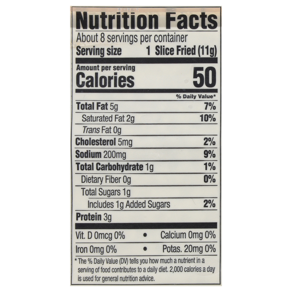 Nutritional Panel