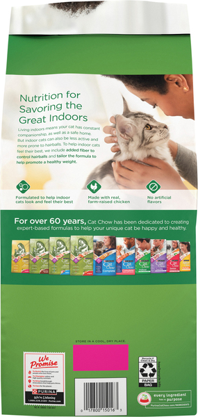 Purina cat chow indoor best sale