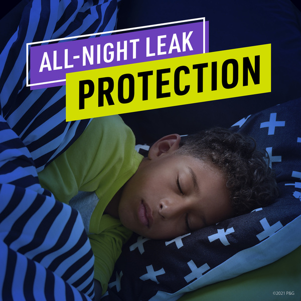 Ninjamas Nighttime Underwear All Night Leak Protection Girl L/XL (64-125)  lbs - 11 ct pkg