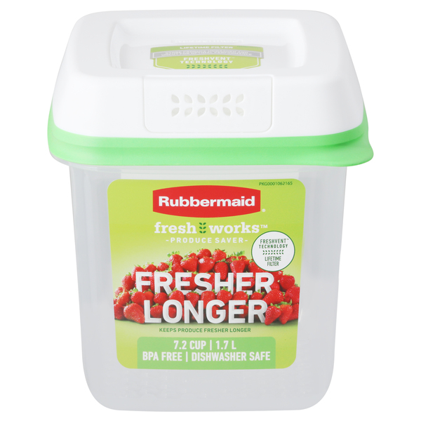 Rubbermaid FreshWorks Produce Saver, 7.2 Cup