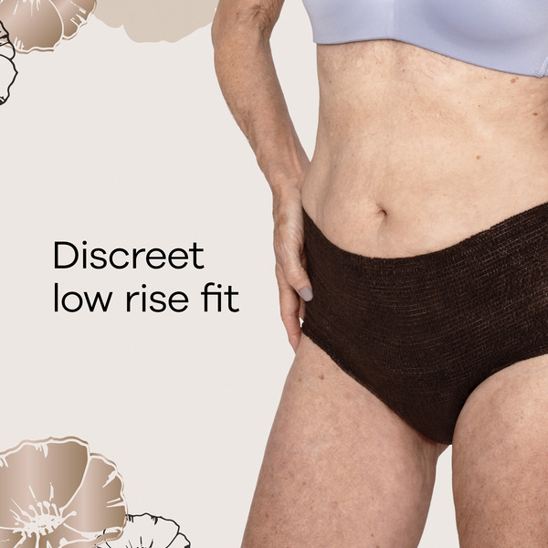 Always Women's Discreet Boutique Incontinence Underwear Max Low Rise L - 10  ct pkg