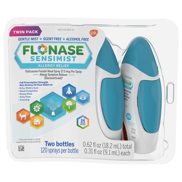 What kind of dog is in the flonase sensimist commercial clearance