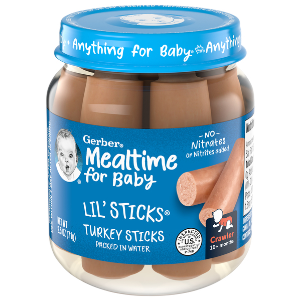 Meat sticks for babies sales