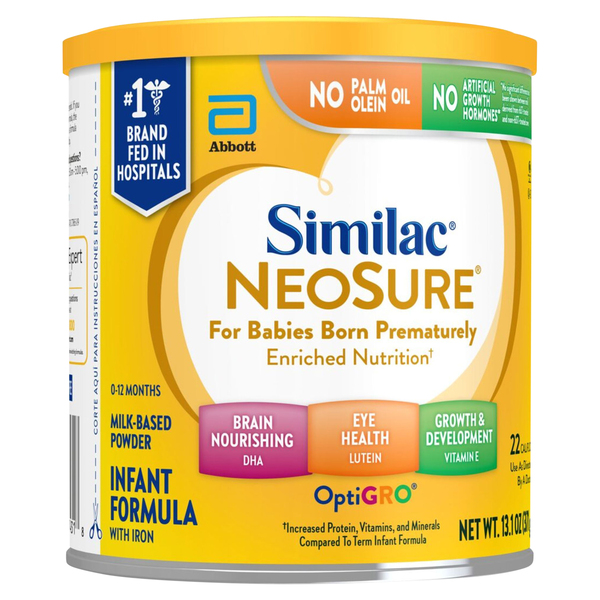 Similac neosure for shop premature babies