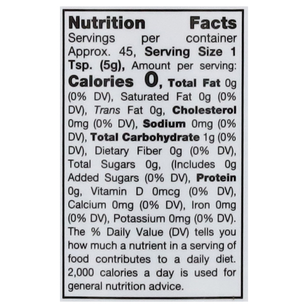 Nutritional Panel