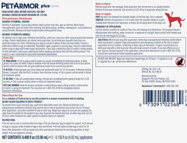 Back of Pack