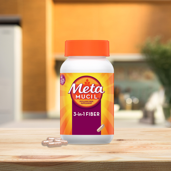 Metamucil Fiber Supplement, Capsules - 160 count