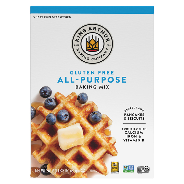 King Arthur Gluten Free All Purpose Baking Mix 24 oz box Stop Shop