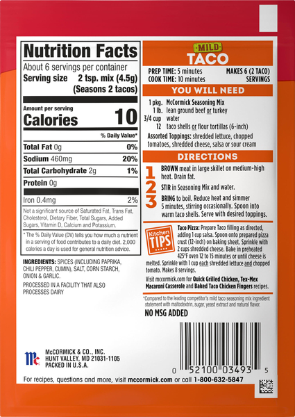 Back of Pack