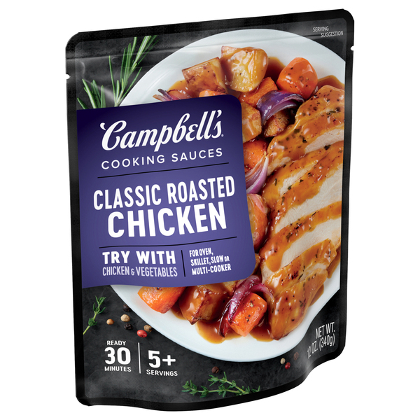 Campbell's Cooking Sauces Classic Roasted Chicken 12 oz
