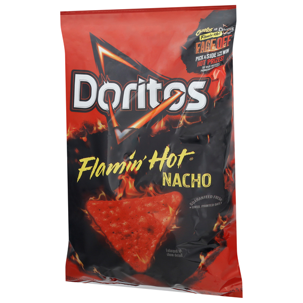 Doritos Tortilla Chips, Flamin' Hot Nacho, 9.25 oz Bag