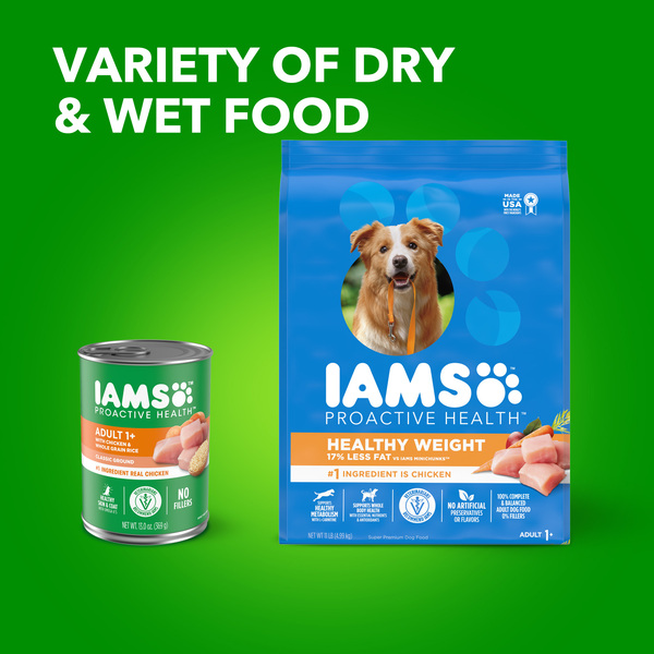 IAMS Proactive Health Healthy Weight Chicken Adult Dry Dog Food 15 lb bag Giant