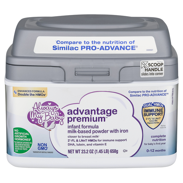 Always My Baby Advantage Infant Formula with Iron Milk Based