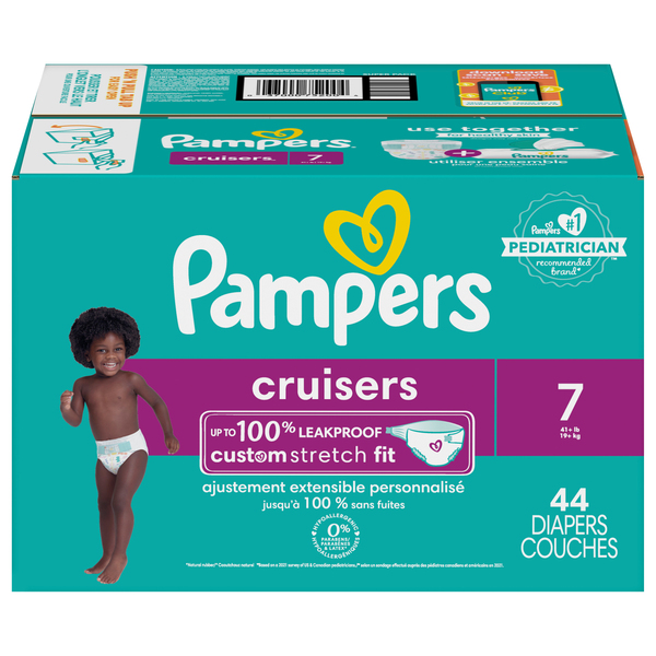 Pampers Couches Baby Dry Extra Large taille 7