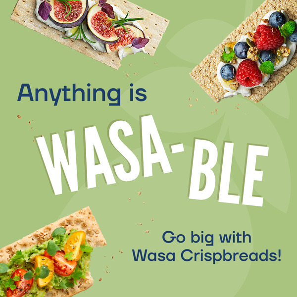 Wasa Multigrain Swedish Style Crispbread Crackers - 9.7 oz pkg | Food Lion