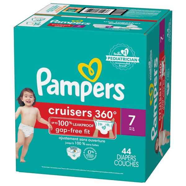 Luvs Diapers, Size 7 (Over 41 lbs)