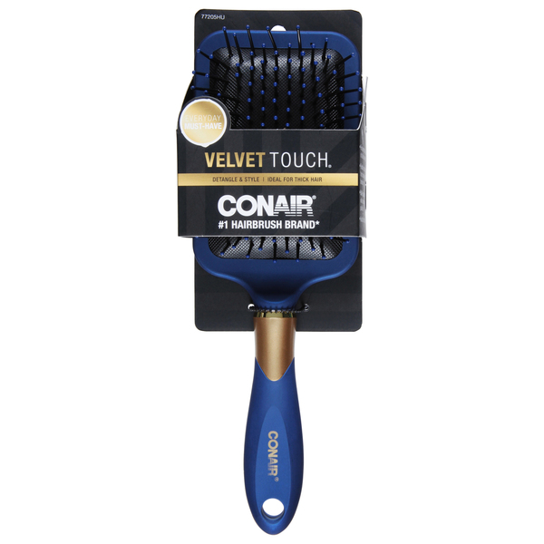 Conair Velvet Touch Hair Brush Detangle Style 1 ea Food Lion