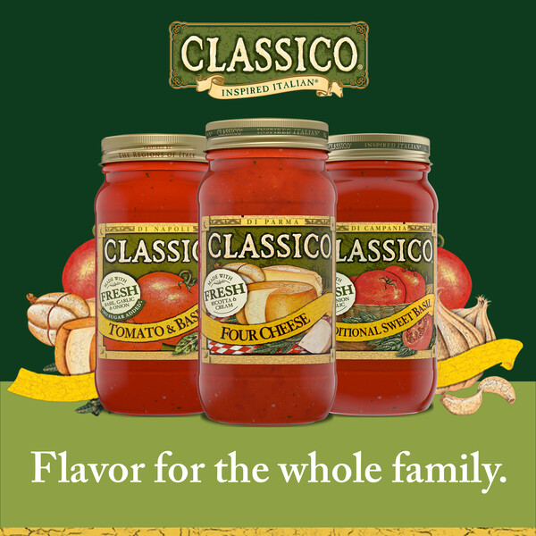 Classico spaghetti clearance sauce