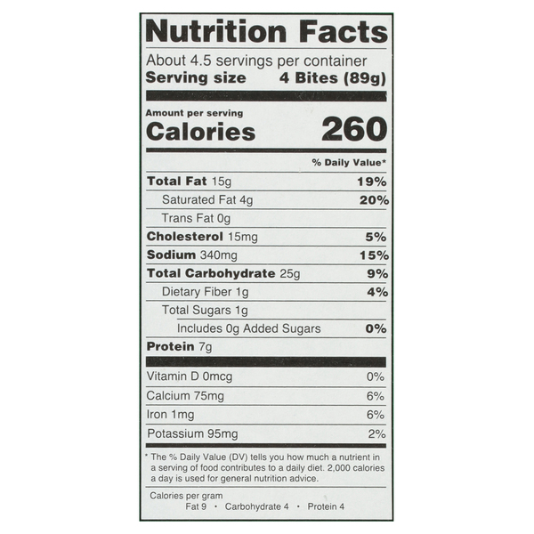 Nutritional Panel