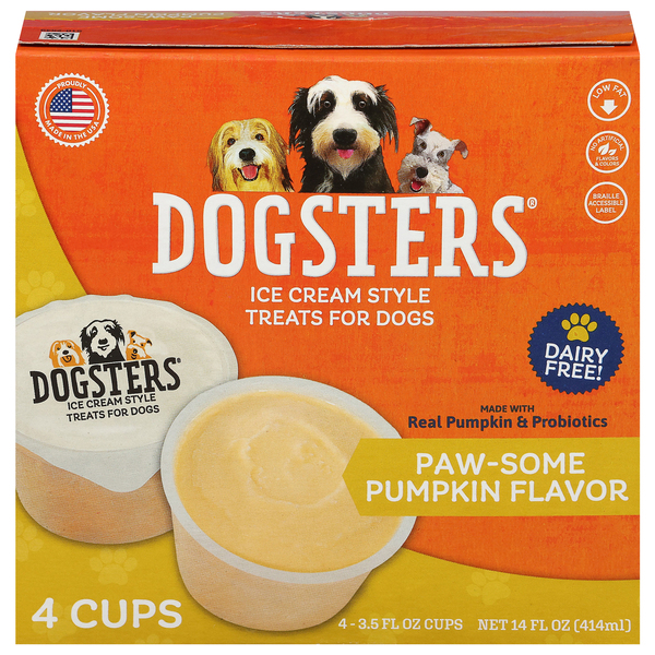 Frozen dog ice cream sales