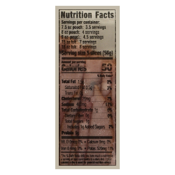 Nutritional Panel