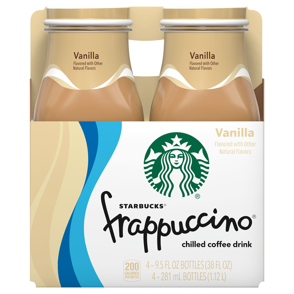 Starbucks Frappuccino Coffee Drink, Vanilla - 13.7 fl oz bottle