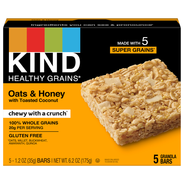 Photo of Homemade KIND Healthy Grains Granola Bar Oats & Honey w/Toasted Coconut Recipe: A Nutritious, Customizable Classic