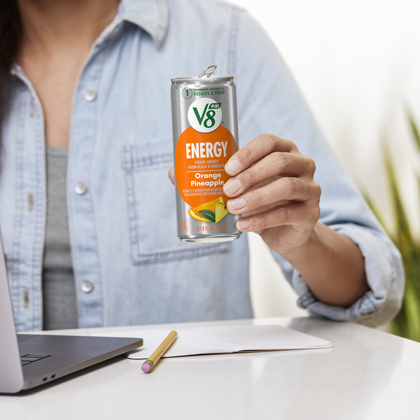 V8 orange pineapple energy discount