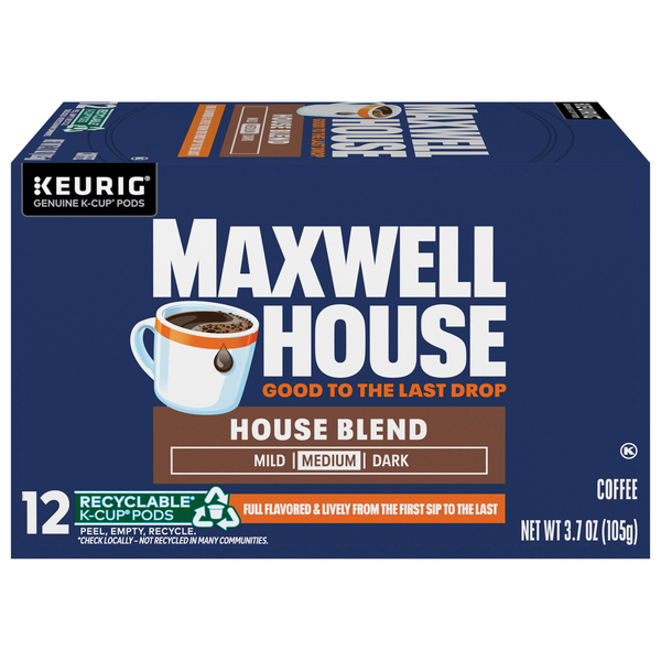 Maxwell coffee k cups outlet