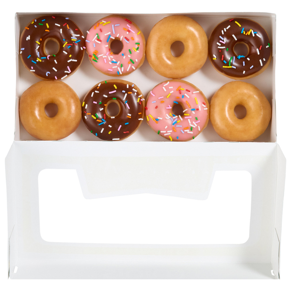 Krispy Kreme Minis Assorted Doughnuts - 8 ct - 8 oz box