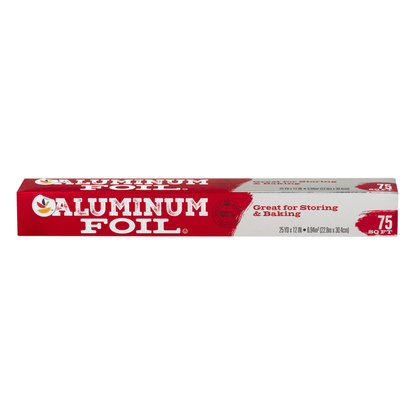 Our Brand Aluminum Foil 12 Inch Wide - 75 sq ft