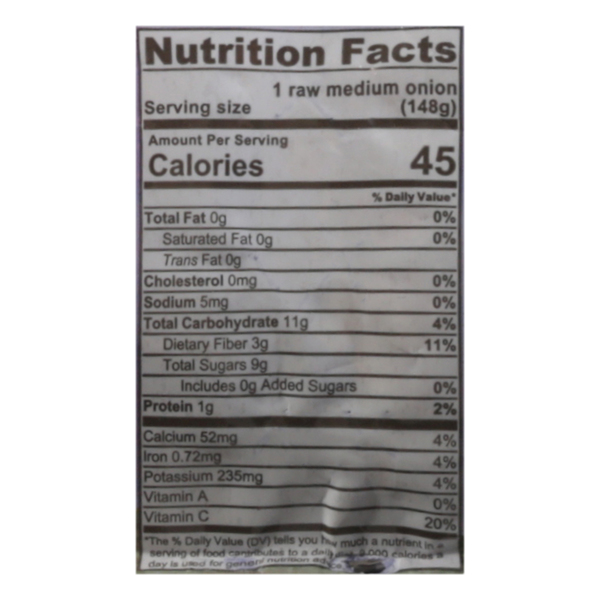 Nutritional Panel