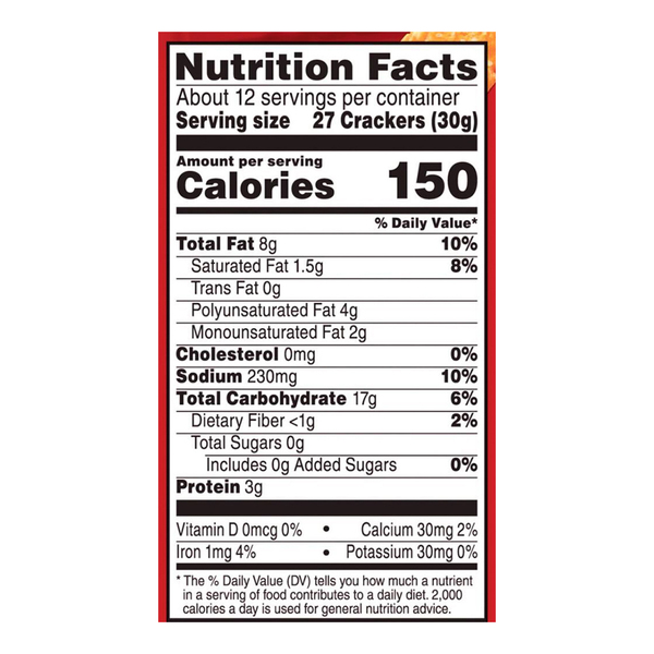 Cheez-It Original Baked Cheese Crackers - 12.4 oz box | Giant