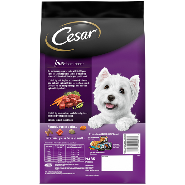 Cesar dog food what kind of dog online