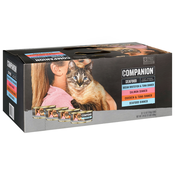 Companion cat food outlet