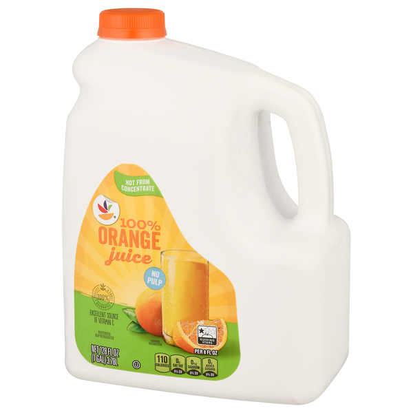 Our Brand 100 Orange Juice No Pulp 1 gal GIANT