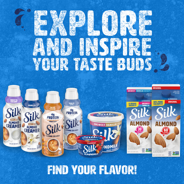 Silk Almond Creamer Reviews & Info (8 Dairy-Free Flavors!)  Almond  creamer, Dairy free coffee creamer, Sugar free coffee creamer