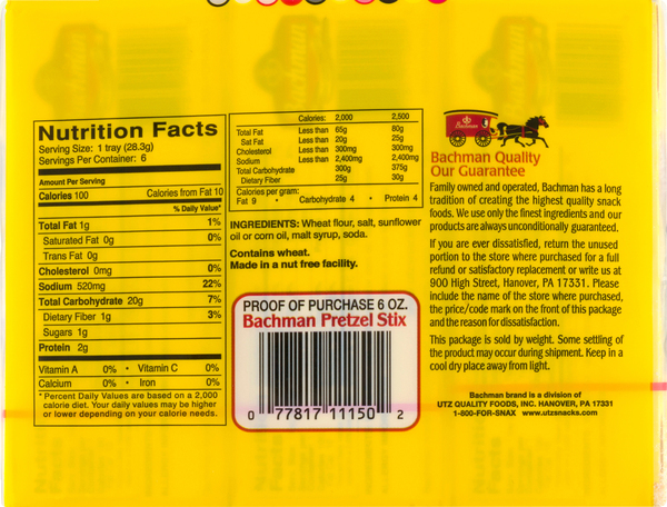 Back of Pack