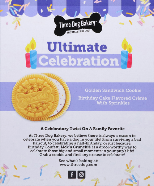 Three dog bakery mini hot sale cremes