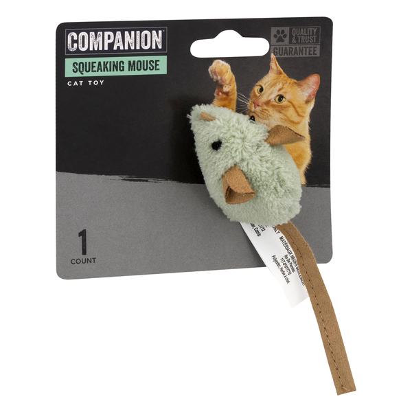 Squeaking cat toy hotsell